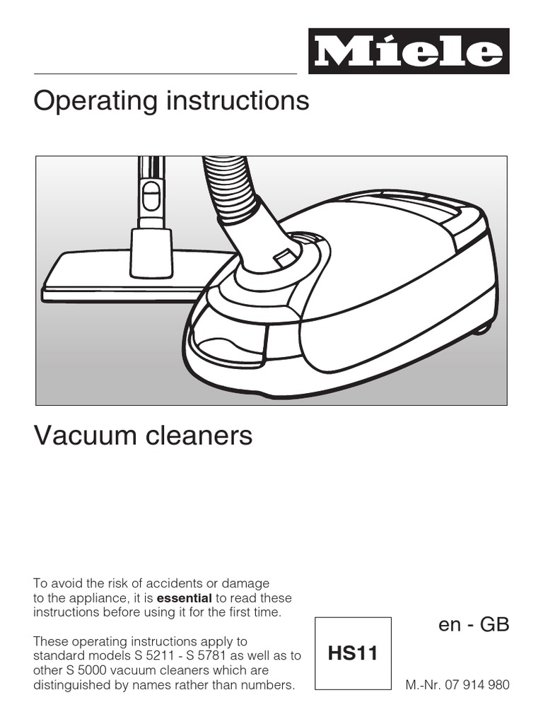 miele-operating-instructions-pdf-vacuum-cleaner-dust