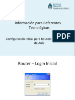 Configuracion Router