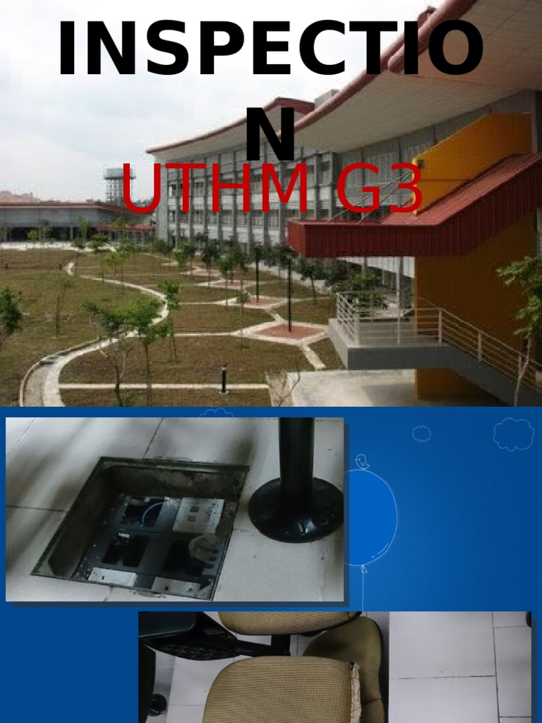 UTHM G3 Inspection Overview | PDF