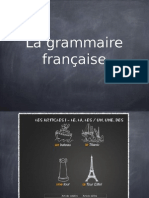 La Grammaire Francaise