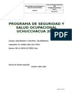 Programa de Seguridad y Salud Ocupacional_V01 2012