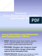 Perencanaan NSPK Penataan Ruang