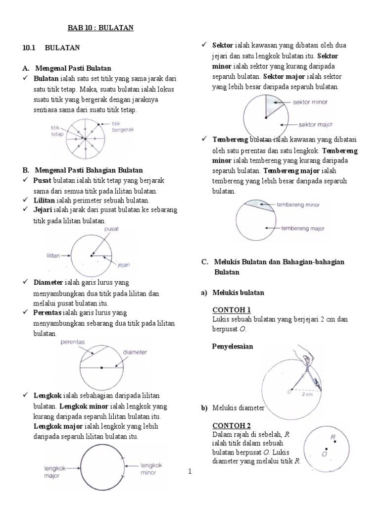 Bab 10 Bulatan | PDF