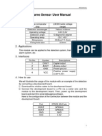 Flame Sensor User Manual: 1. Features