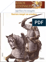 055 Guerreros Medievales Gengis Kan y Los Mongoles Osprey Del Prado 2007