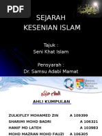 Download KESENIAN ISLAM - Seni Khat Kaligrafi by onemahmud SN2867679 doc pdf