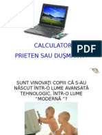 Calculatorul Prieten Sau Dusman