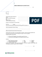 Formulir Keluhan Dan Informasi