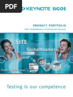 Keynote SIGOS Product Portfolio v1