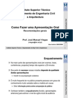 Como Fazer Apresentacao Oral