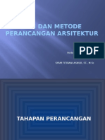 2. Tahapan Dan Metode Perancangan Arsitektur