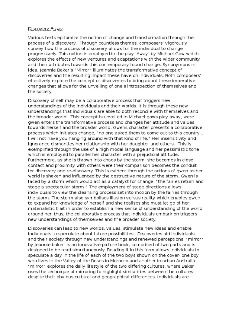 Essay about understanding the self picture