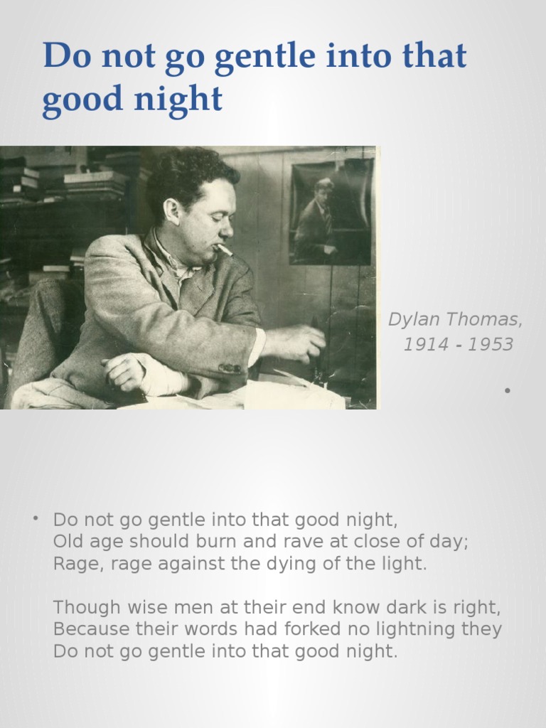 Dylan Thomas's 