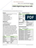 1/3-Inch 1.2Mp CMOS Digital Image Sensor With Global Shutter