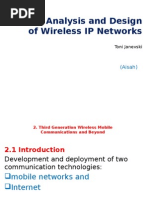 Traffic Analysis and Design of Wireless IP Networks: (Aisah)