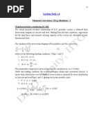 Moment Curvature Relation (6-10)