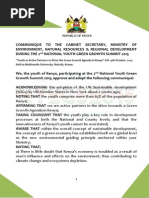 Ny2gs2015_communique to the Cabinet Secretary