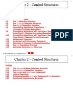 Chapter 2 - Controld Structures