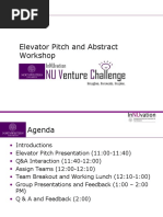 Elevator Pitch Workshop 2007