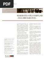 Residentes Nao Habituais - PLMJ