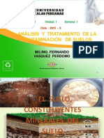 Semana 01 El Suelo Constituyentes Minerales Del Suelo