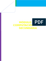 Modulo de Computación SECUNDARIA