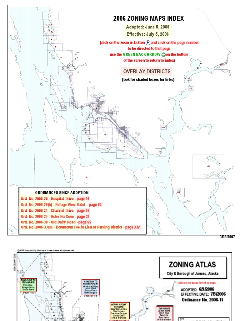 Juneau zoning Alaska