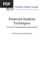 Download R28-Financial-Analysis-Techniques-IFT-Notespdf by Noor Salman SN286839970 doc pdf
