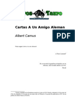 Camus, Albert - Cartas a Un Amigo Aleman