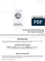 Power Line DHP-P309AV C1 Manual v1.00(ES)