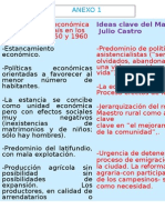 Realidad Socio Económica. Ideas de Julio Castro. Para Las Alumnas (1)