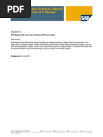 Checking For Non-Existent Objects in The Object List of A Change Request