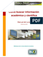 Busqueda de Informacion Cientifica