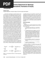 Download A Stopped-Flow Kinetics Experiment for Advanced Undergraduate Laboratories Formation of IronIII Thiocyanate by Juraj Ahel SN286860652 doc pdf