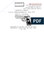 US Army - TM 9-1005-317-10 - Operator's Manual for M9 9mm Pistol