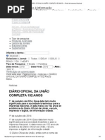 Diário Oficial Da União Completa 152 Anos — Portal Da Imprensa Nacional
