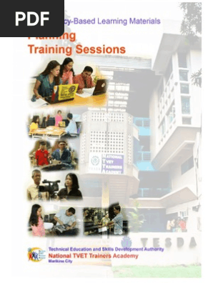 Plan Training Sessions