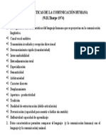 Caracteristicas de La Comunicación Humana