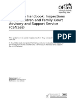 Inspection Handbook Children and Family Court Advisory and Support Service Cafcass