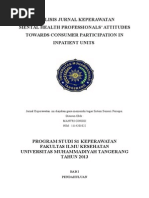 Jurnal keperawatan