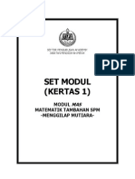 Cover Set Modul (Kertas 1)