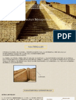Caracteristicas de Arquitectura Mesopotamica