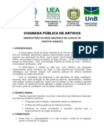 Edital Rede Amazônica de Clínicas