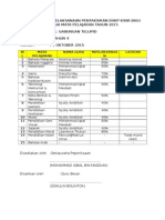 Kutipan Data Pelaksanaan DSKP KSSR 2015 Tahun 4 Dan 5 - Okt