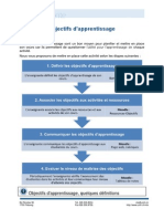 Objectifs Des Apprentissage