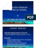 Konsep Manusia SBG Makhluk Sosial PDF