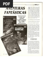 Matéria Sobre Os Livros Aventuras Fantásticas - Dragão Brasil 04