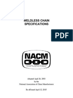 NACM Weldless Specs