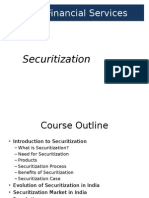 Financial Services Securitization Course Outline