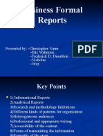 Business Formal Reports Power Point-2